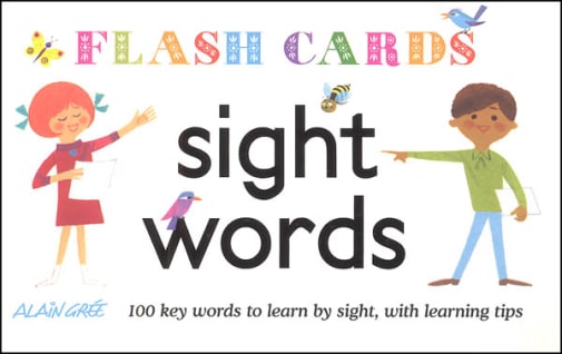 Sight Words Flash Cards