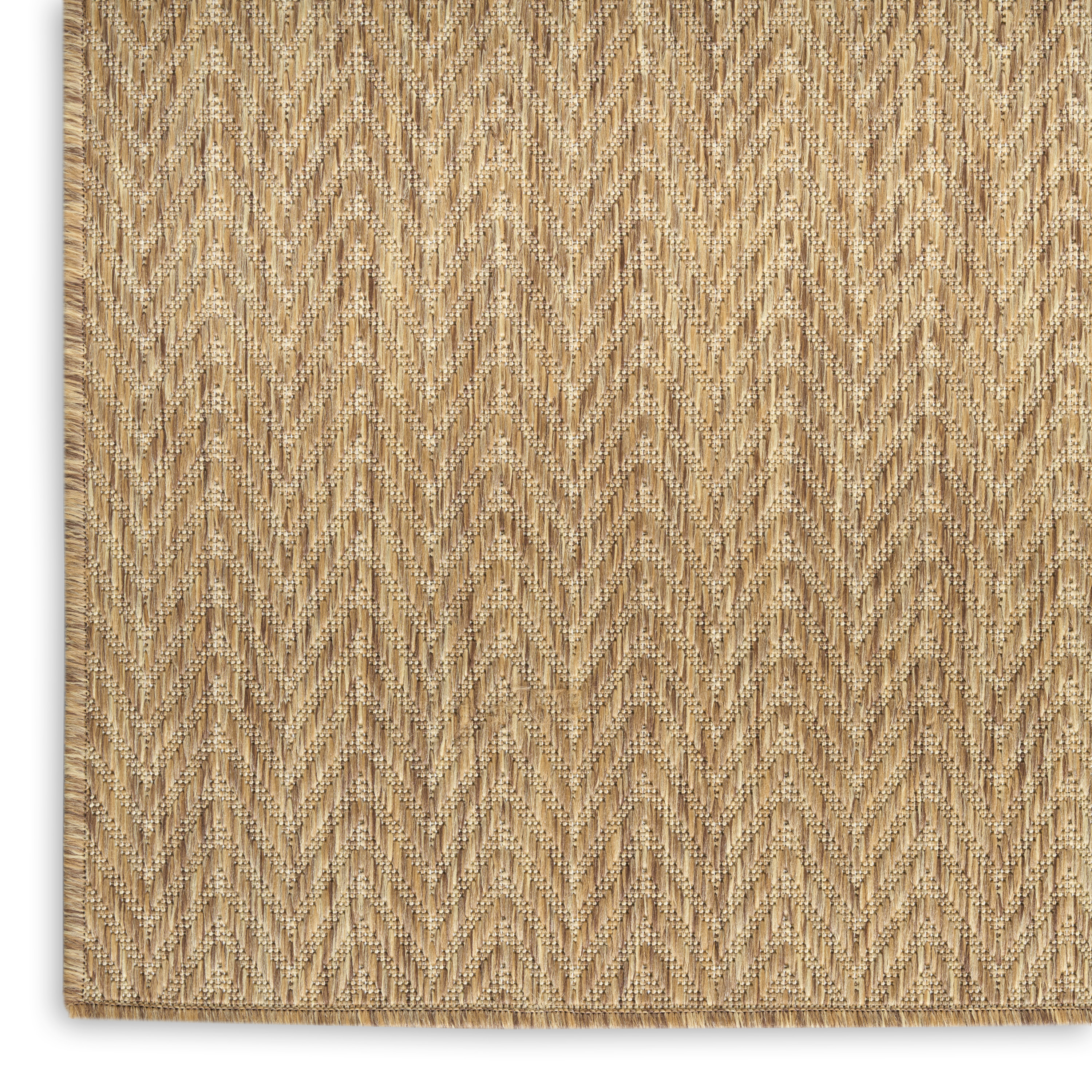 Nourison Horizon Indoor/Outdoor 8' x 10' Natural Modern Rug