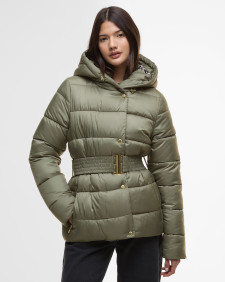 Short Track Line Puffer Jacket 