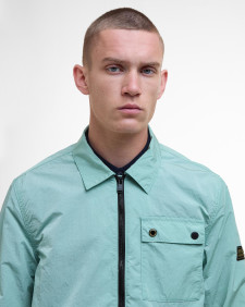 Inline Overshirt Granite Green