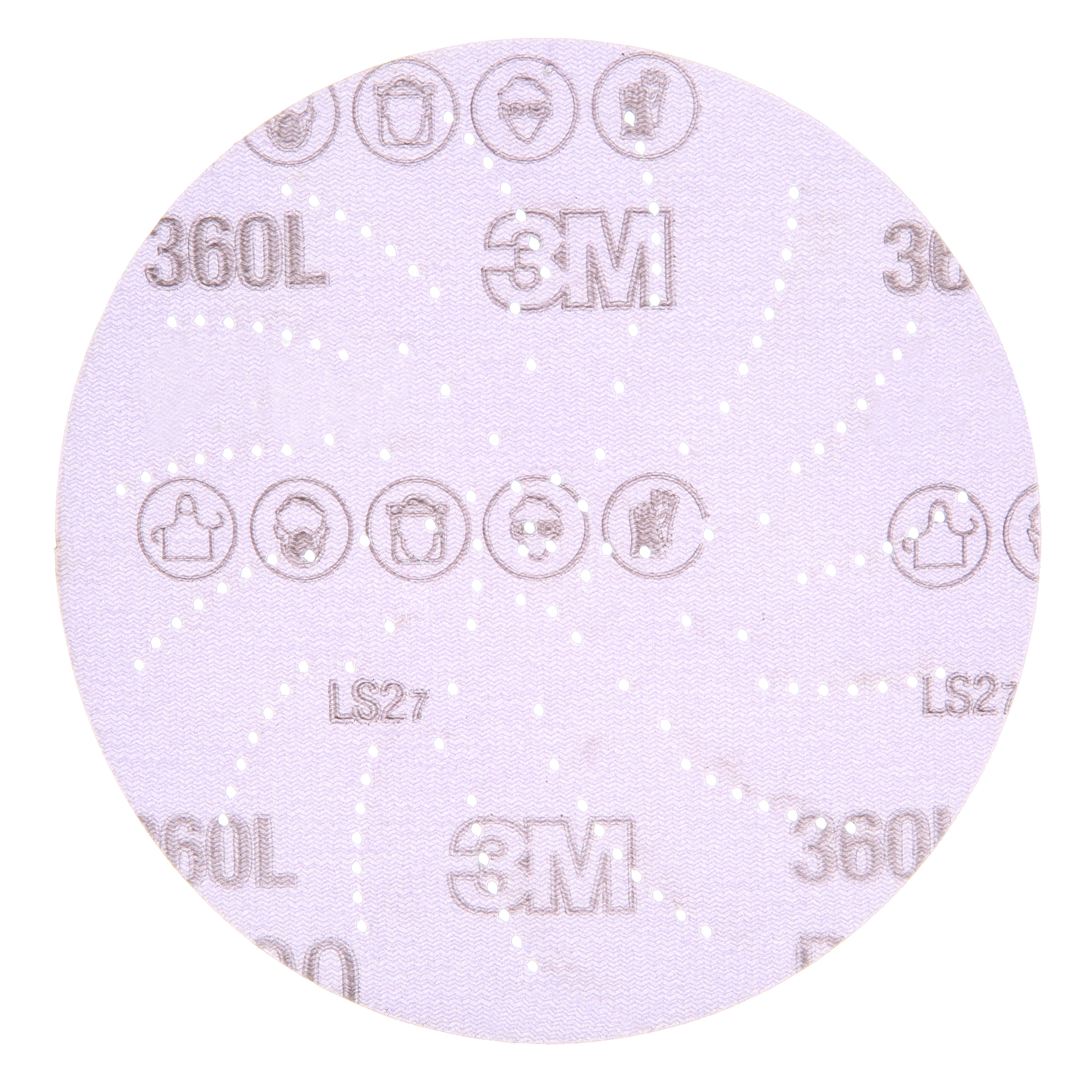 Xtract™ Film Disc 360L, P400 IL, 6 in, Die 600LG, 100/Carton, 500