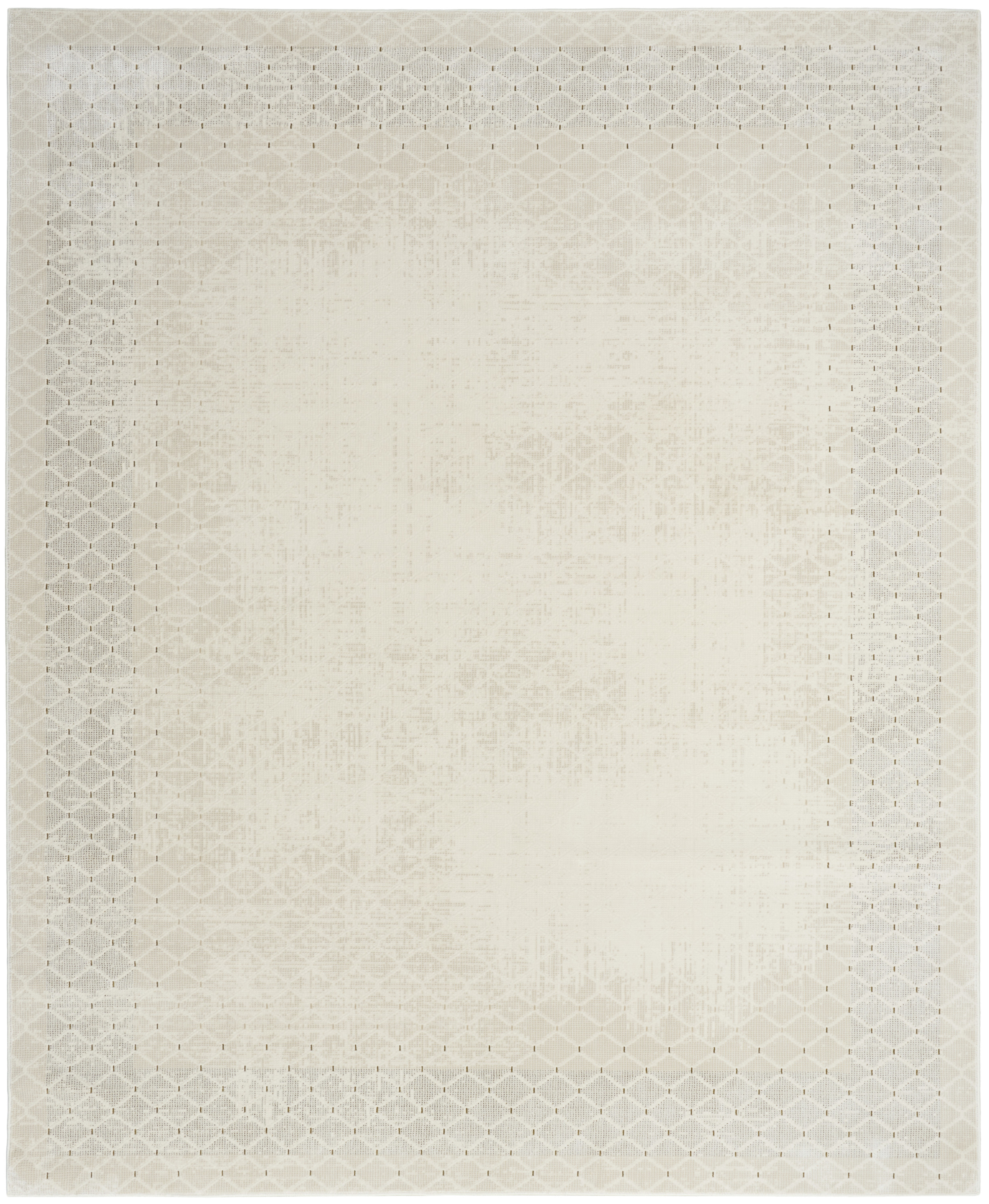 DKNY Grand Street 9' x 12' Ivory Modern Indoor Rug