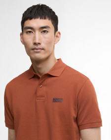 Essential Polo Shirt Dark Ginger