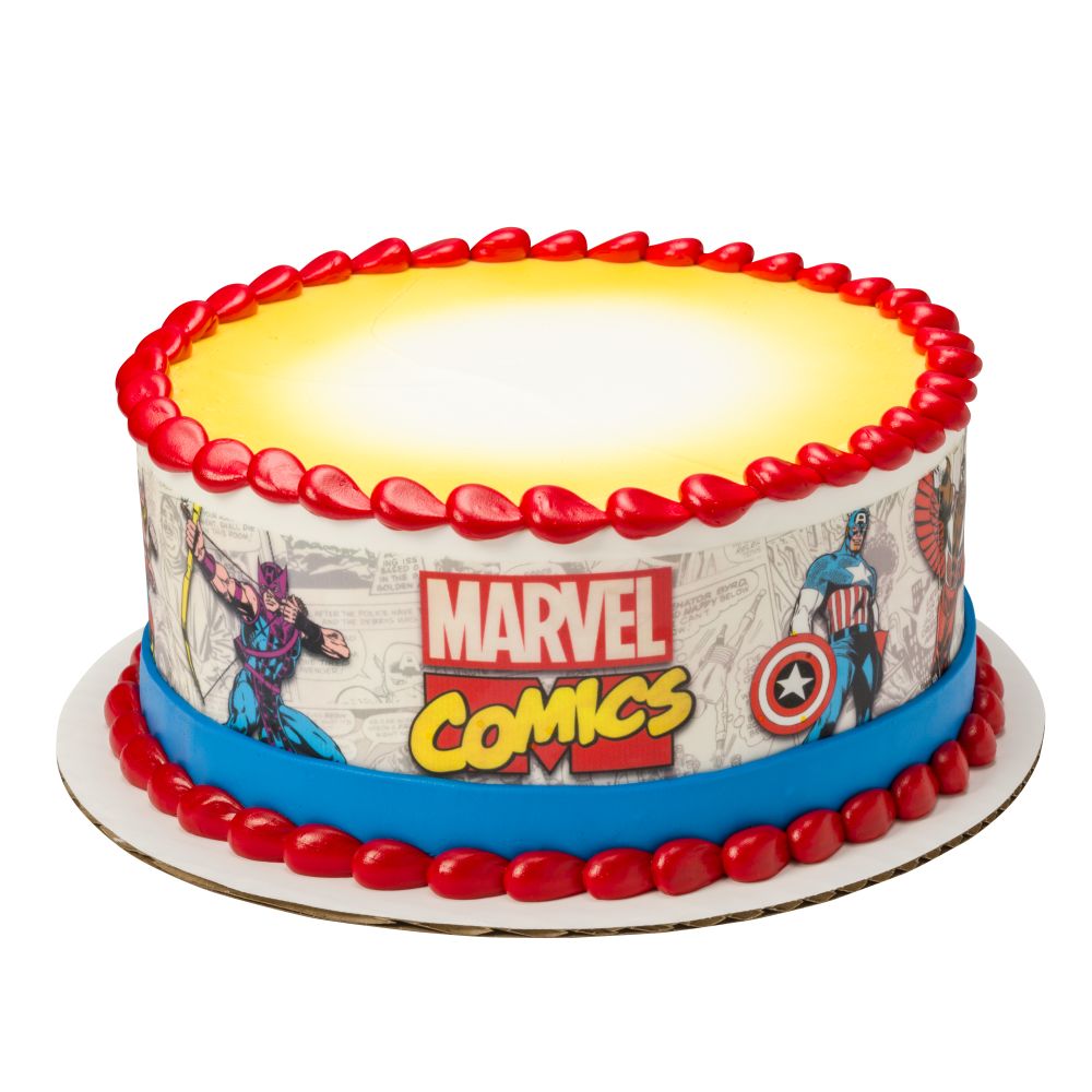 Image Cake MARVEL Comics Comic Pages