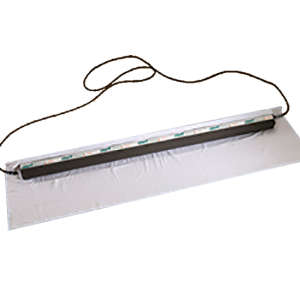 Hillyard, Courtclean, Courtclean Terry Cotton Towel, 22"x96", White