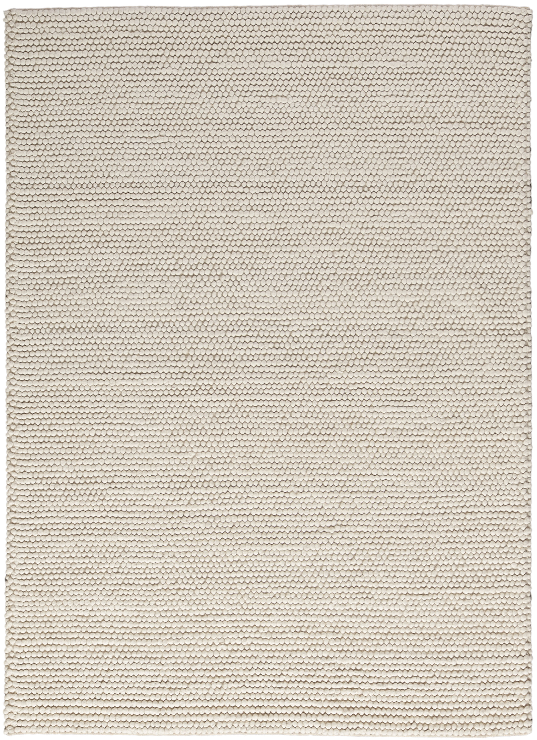 DKNY Pure Knots 5'3" x 7'3" Ivory Modern Indoor Rug