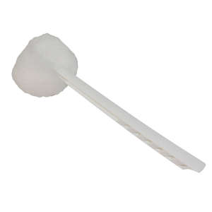 Impact, 5.75in, Deluxe Toilet Bowl Mop, Polypropylene Bristles, White