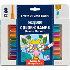 Doodle & Draw Color Change Doodle Marker, 8 Count