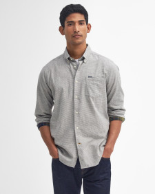 Turner Tailored Long-Sleeved Shirt Olive