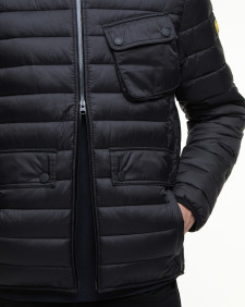 Racer Ouston Quilted Jacket Classic Black