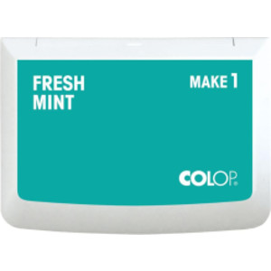 Make 1 Water-Based Acid-Free Craft Ink Stamp Pad, 3.5 x 2 Inches, Fresh Mint