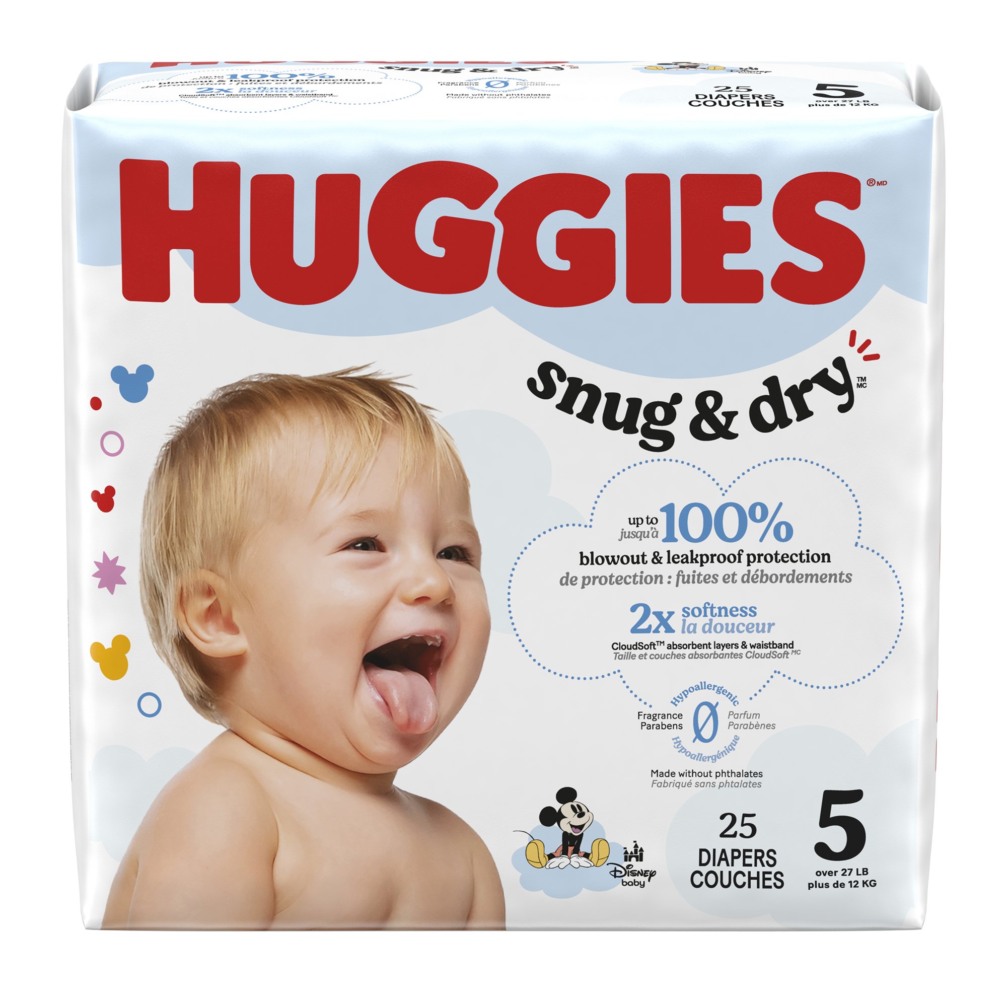 Huggies® Snug & Dry™ Diapers, Size 5