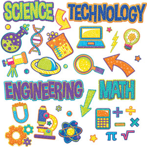 Color My World STEM Mini Bulletin Board Set