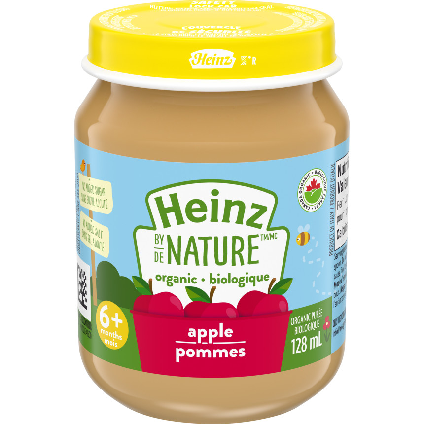 Heinz by Nature Organic Baby Food - Apple Purée title=