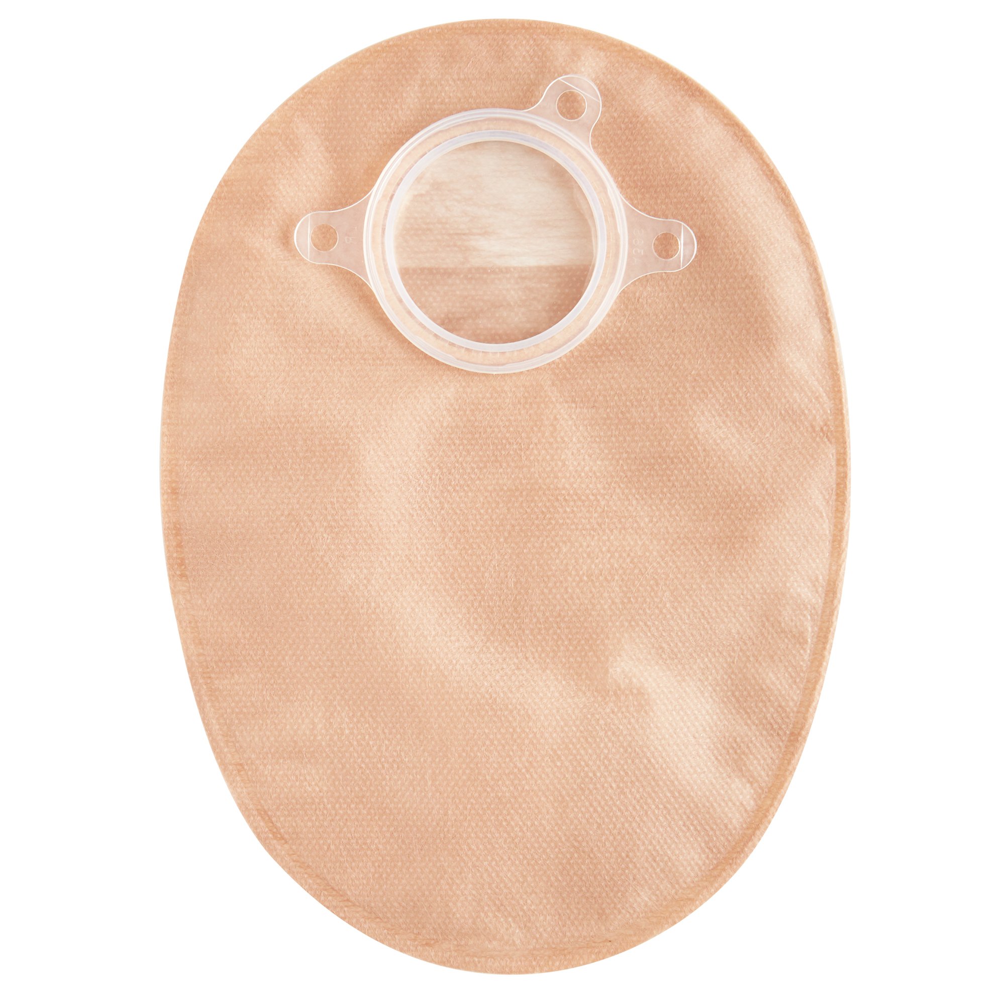The Natura + Two-Piece Closed End Beige Filtered Ostomy Pouch, 2 Inch Flange MK 814618