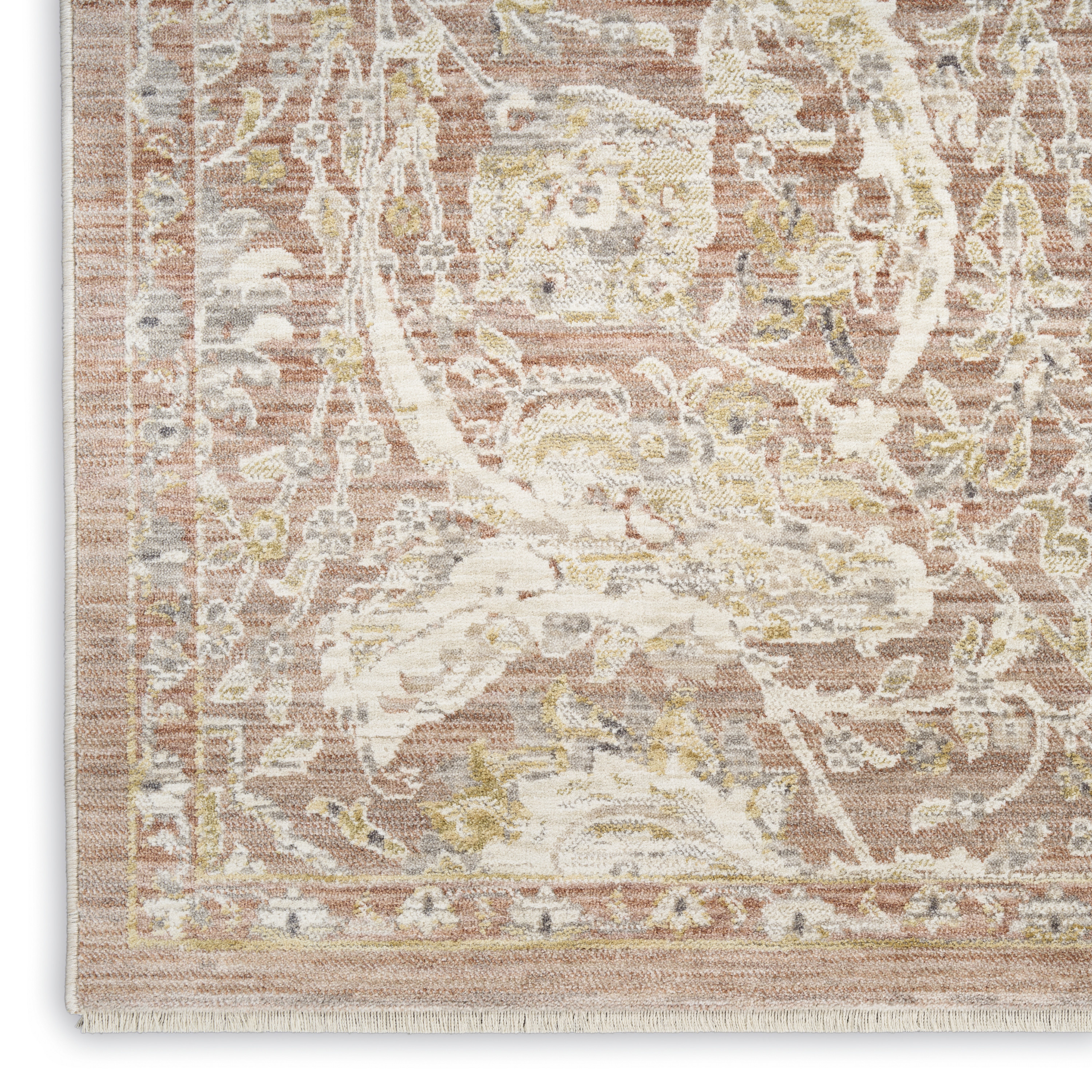 Nourison Antique Fusion 2'2" x 10' Brick Vintage Indoor Rug