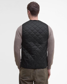 Quilted Zip-In Liner Black-Modern