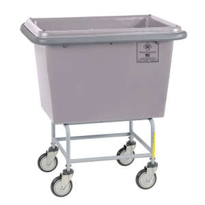 R&B Wire, Elevated Poly Bumper Truck, 6 Bushel, Gray