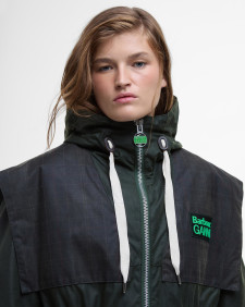 Parka cerato Barbour x GANNI 