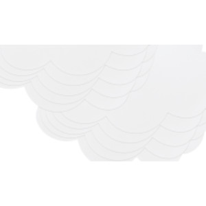 Self-Stick Dry Erase Clouds, White, 7" x 10", 10 Count