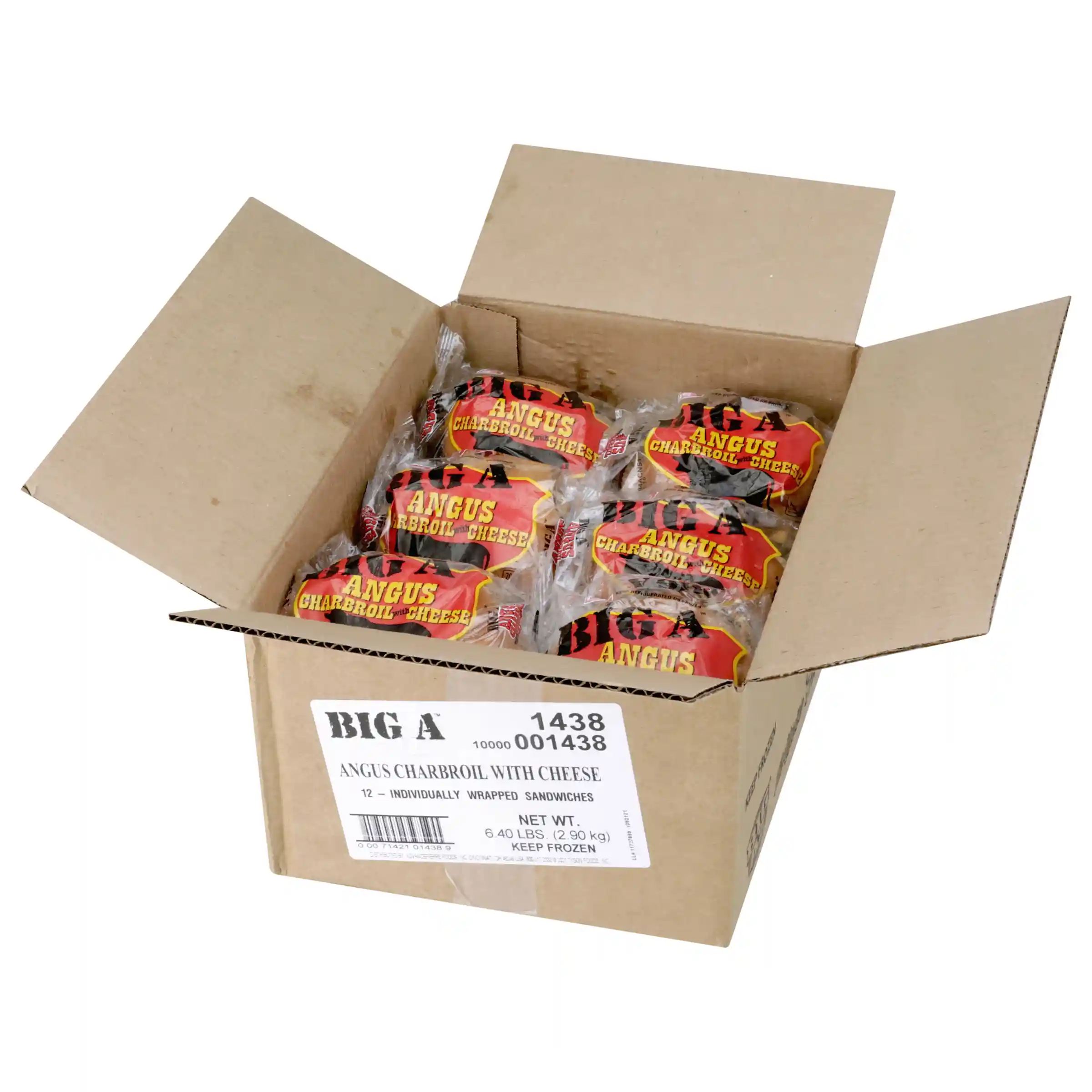 BIG AZ® Fully Cooked Angus Cheeseburger_image_4