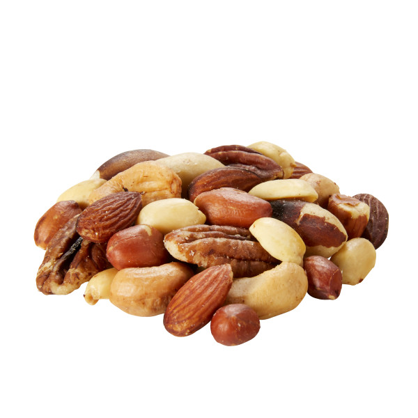 PLANTERS(r) Unsalted Mixed Nuts 12/10.3oz . C1C0 - Front Center Out of Package (Hi Res)