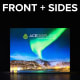 Front & Sides Backlit Graphic Kit