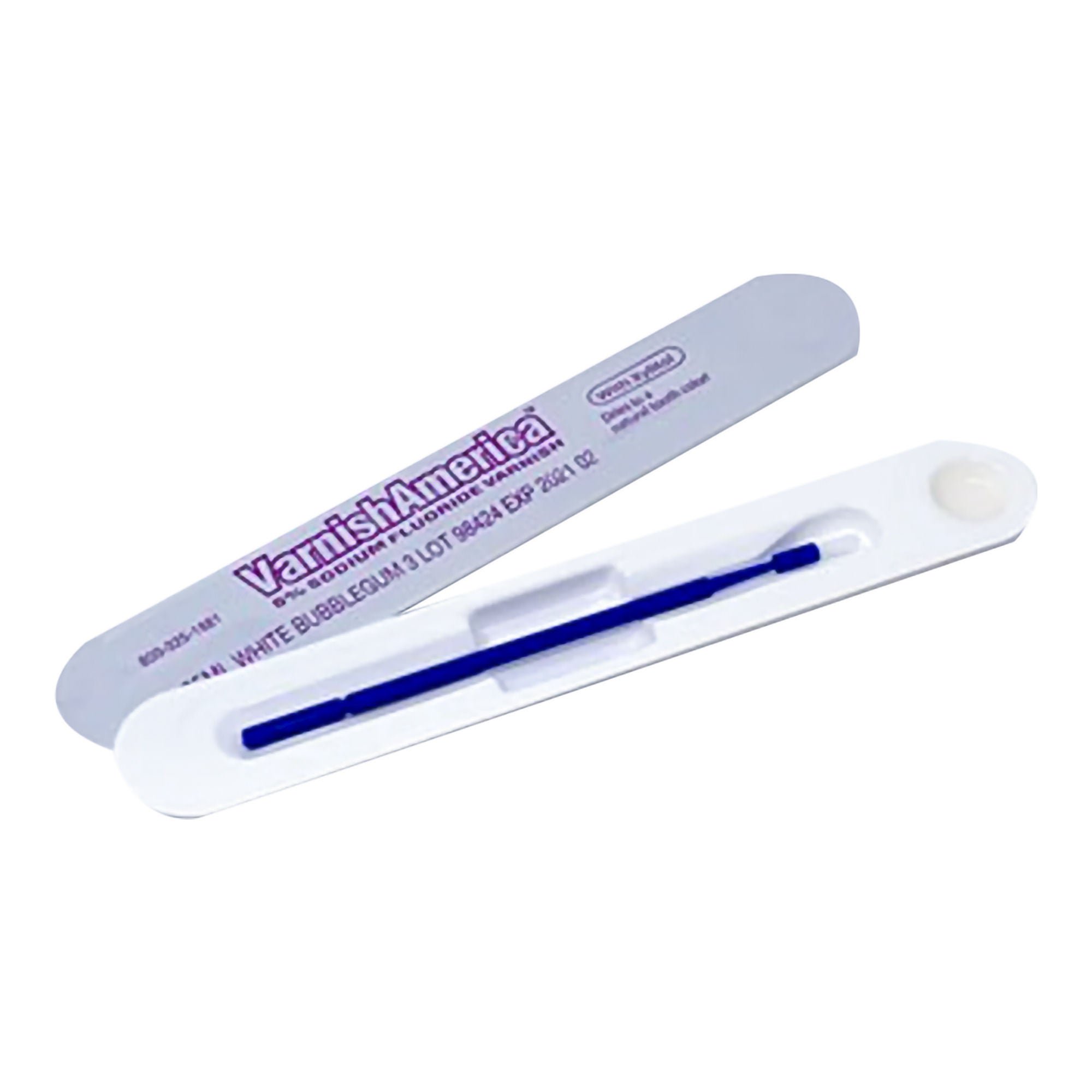 Plak Smacker VARNISH, TOOTH WHT AMERICA .25ML (200/BX)