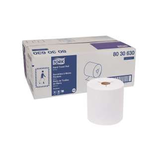 Tork, H80 Premium, 600ft Roll Towel, 1 ply, White