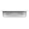 Half-size 2 ½-inch-deep stainless steel deli pan