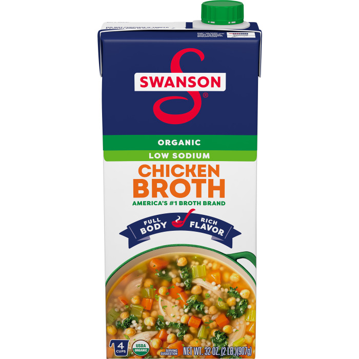 Organic Low Sodium Chicken Broth