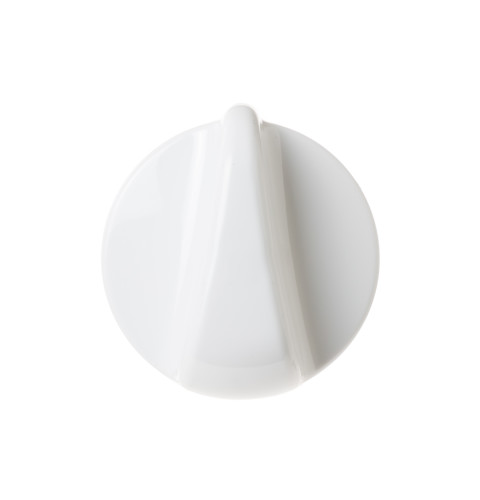 GE® RANGE BURNER KNOB  WHITE