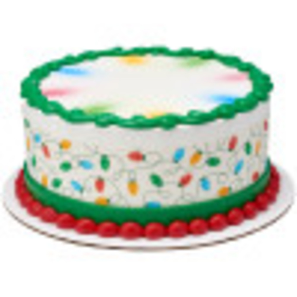 Order Christmas Lights Edible Image® by PhotoCake® Cake from COBORN'S