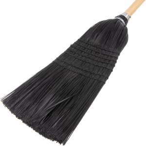 Carlisle, 12in, Corn Blend Bristles, Black