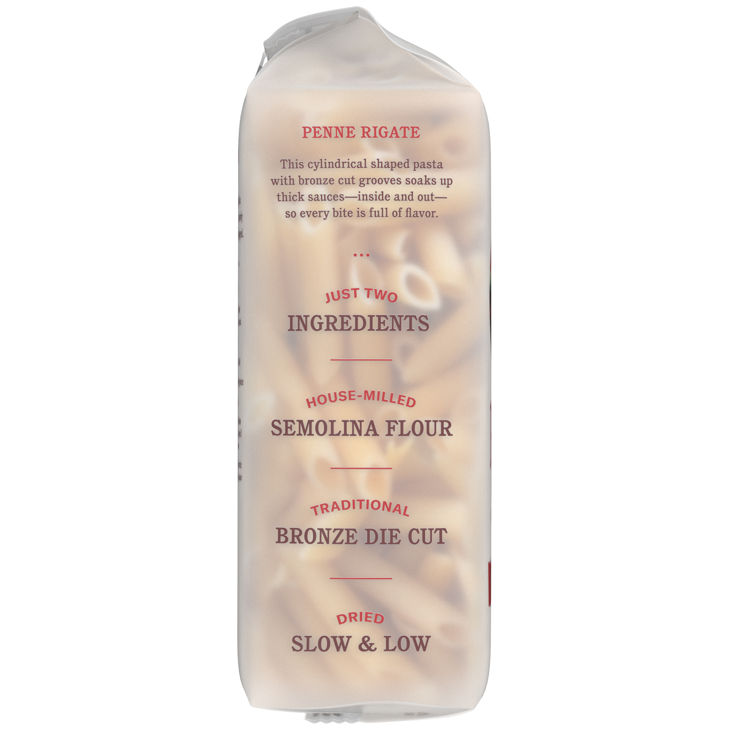 Penne Rigate Pasta, 16 oz - Left Image