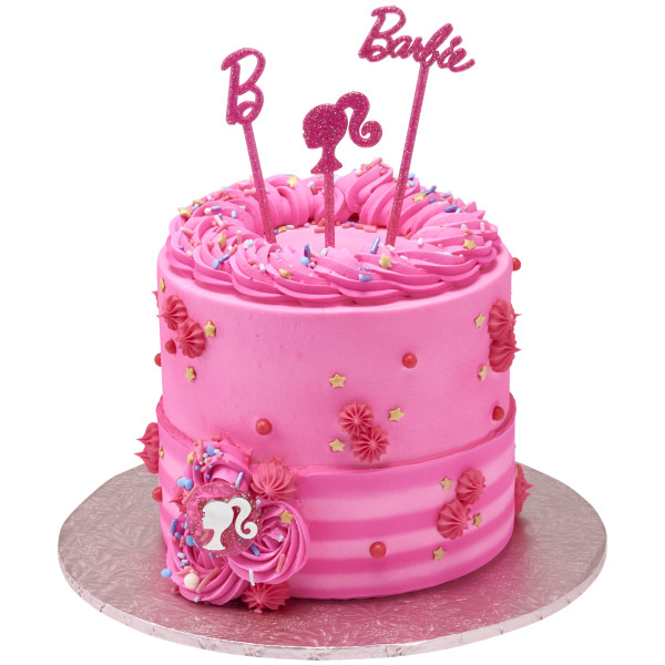 Barbie™ Silhouette Cupcake Rings