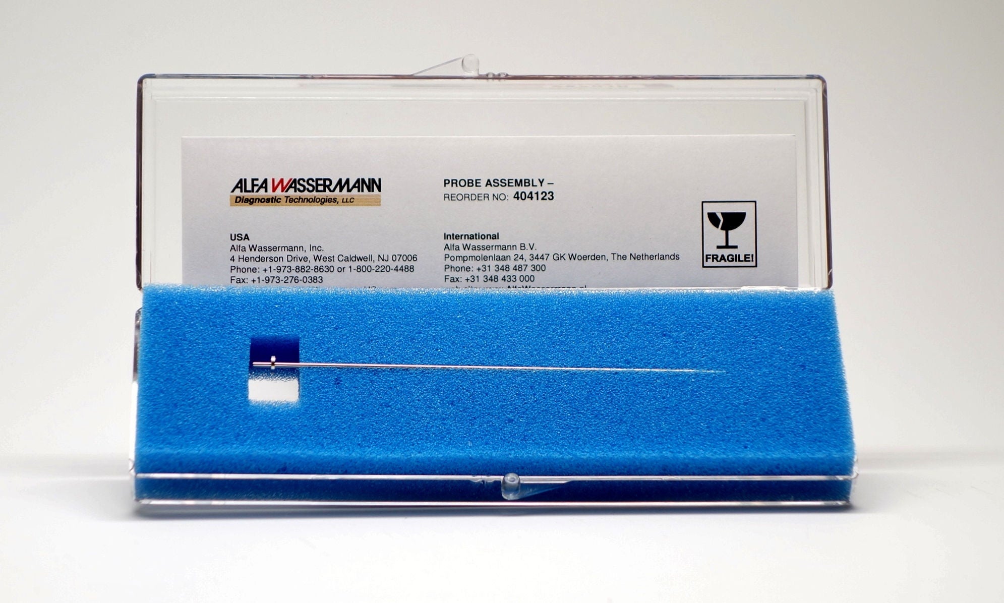Probe Assembly For Axcelclin Chemistry System