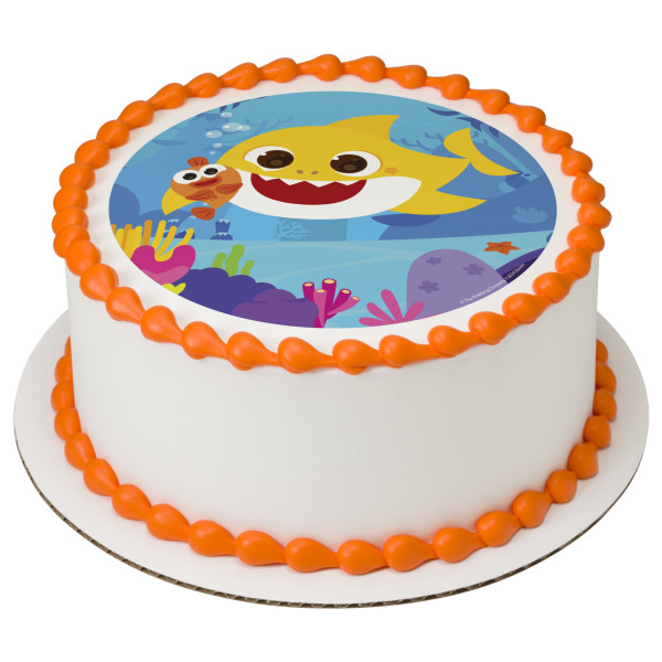 Baby Shark Wild & Free PhotoCake® Edible Image®