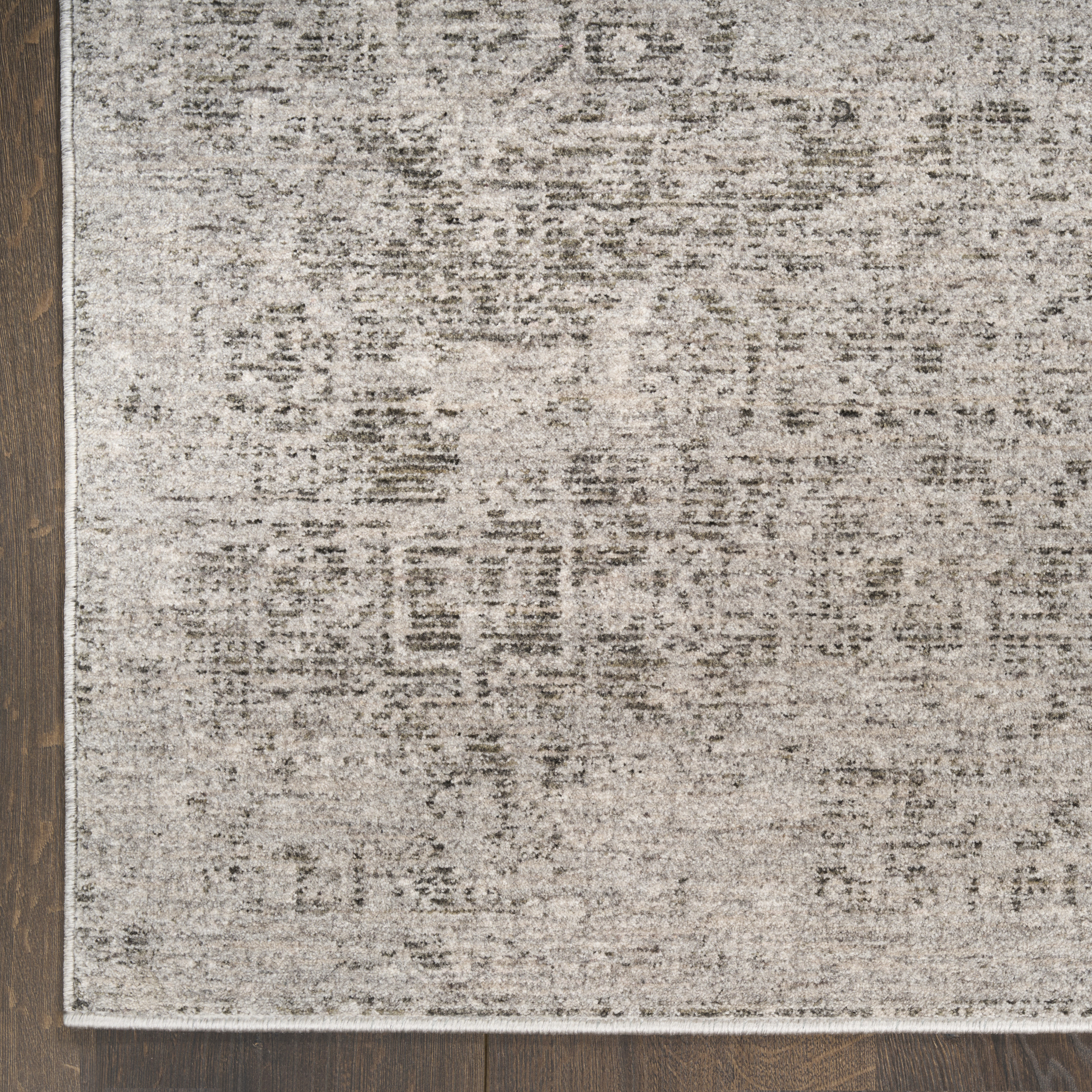 DKNY Pure Shades 4' x 6' Grey Vintage Indoor Rug