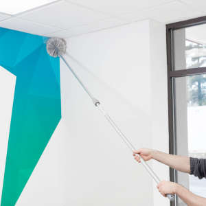 Unger, SmartColor Tele Pole 250, 96", Gray