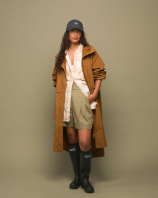 Naboo Showerproof Jacket Rust Brown