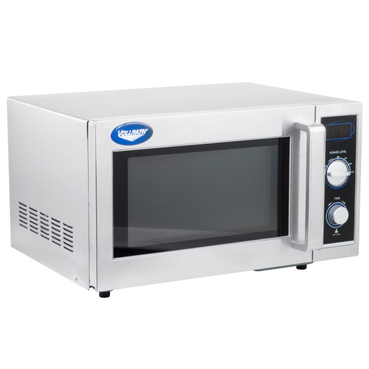 120-volt microwave oven with manual controls