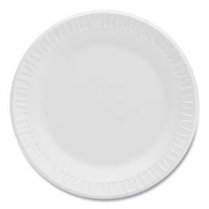 Dart, Concorde® Foam Plate, 6" dia, White