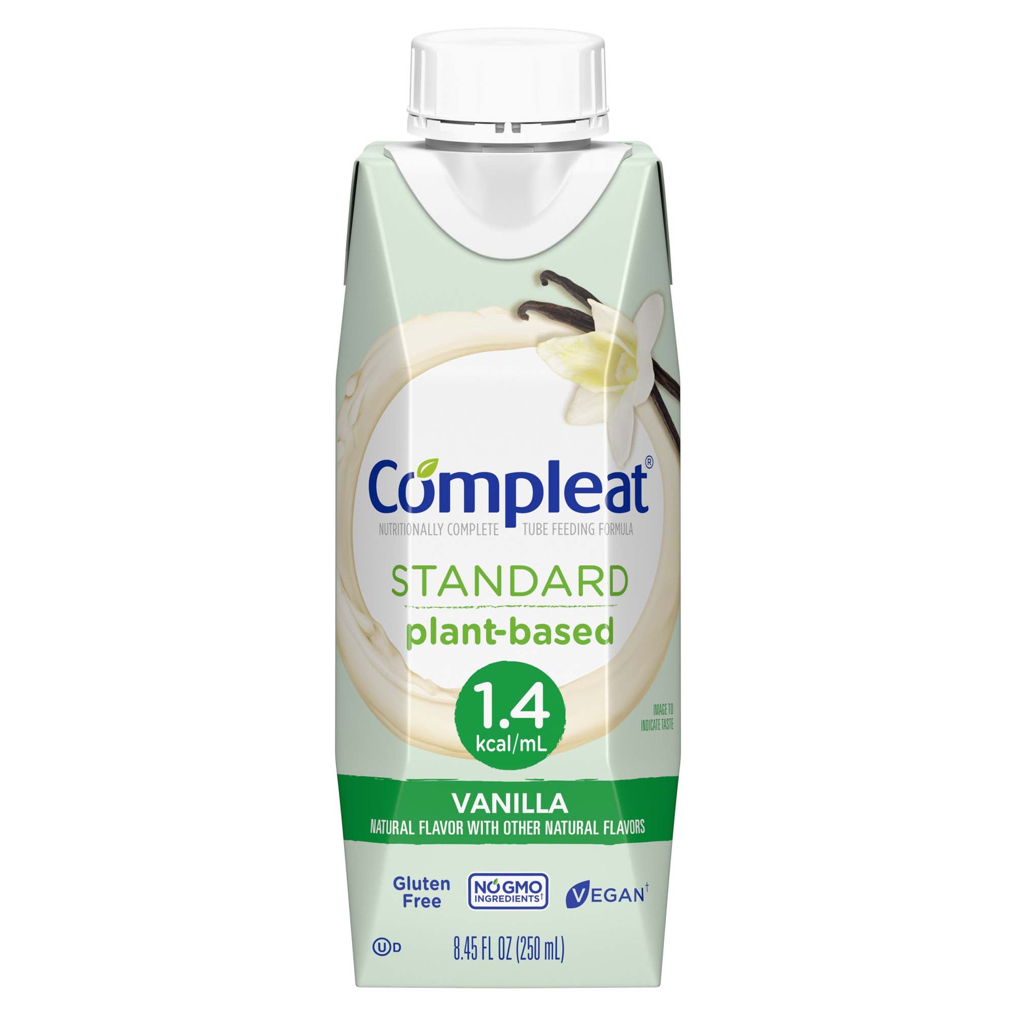 Compleat® Standard 1.4 Plant-Based Tube Feeding Formula, Vanilla, 8.45-oz.