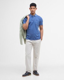 Poloshirt Pigment Dye Slub 