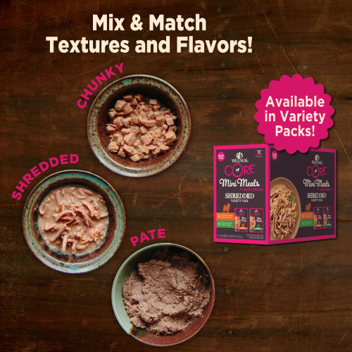 Wellness CORE Mini Meals Chicken & Tuna marketing callout