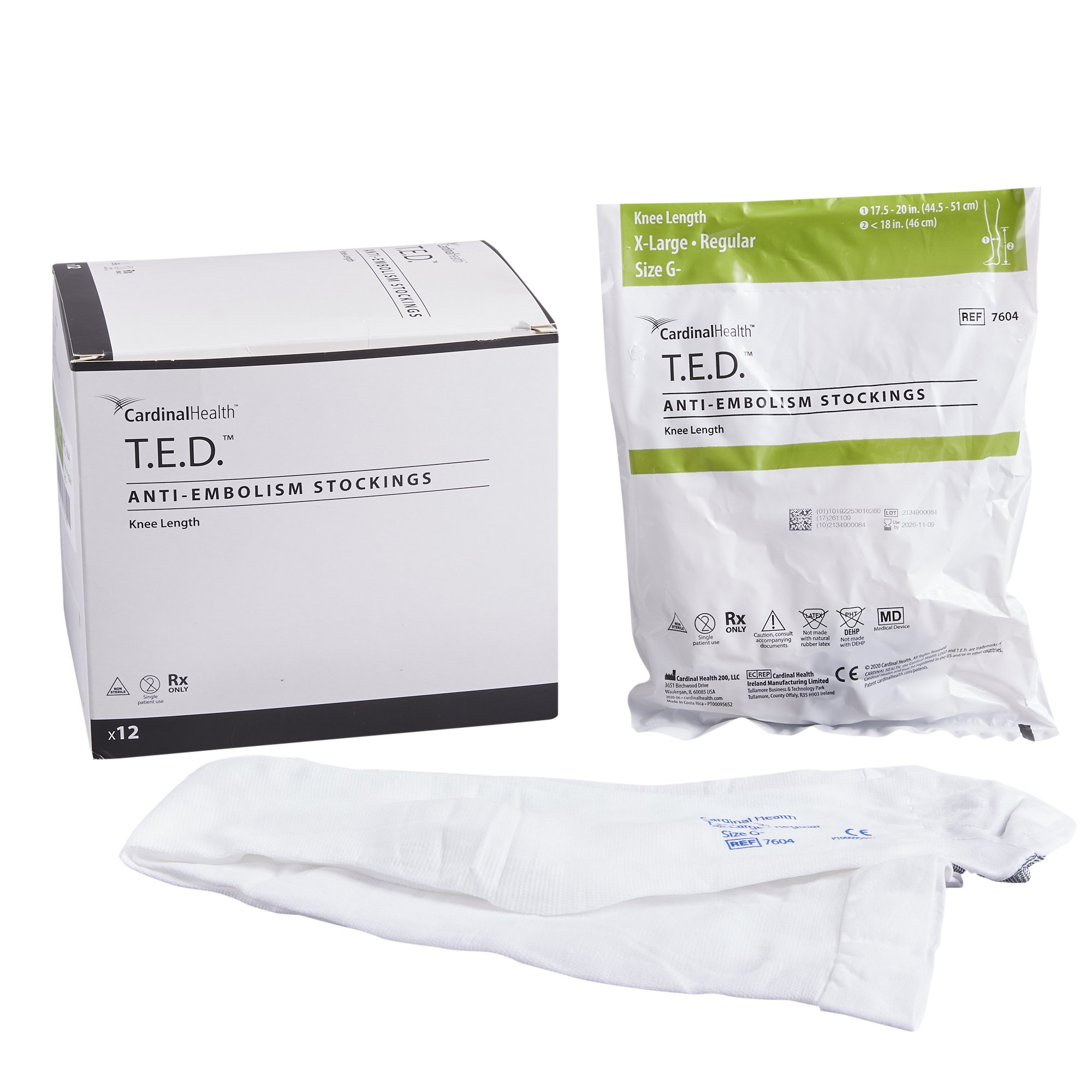 T.E.D. Anti-Embolism Stockings, Extra Large / Regular MK 10213
