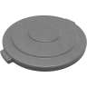 Carlisle, Bronco, Round, Polyethylene, 55 gal, Gray, Receptacle Lid
