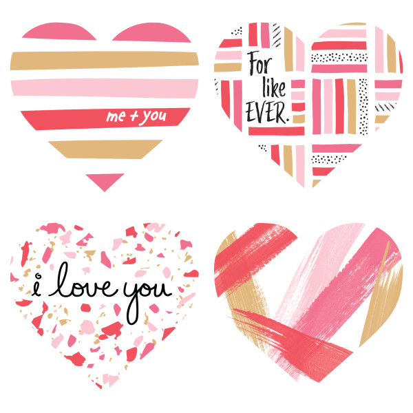 Heart-to-Heart Valentine Edible Image®