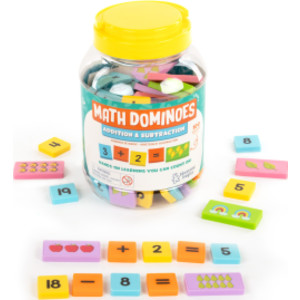 Math Dominoes &mdash; Addition & Subtraction